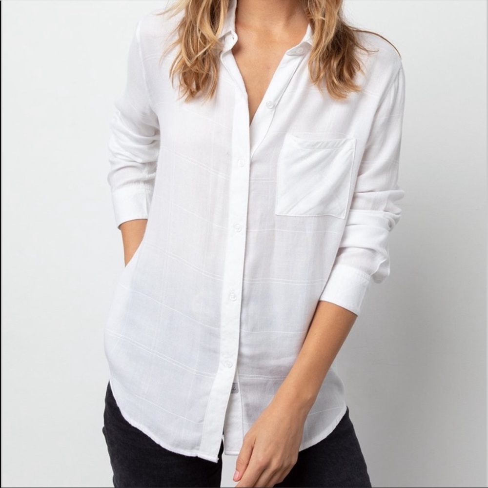 RAILS | Lightweight Ivory Button Down